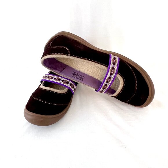 Lands' End Mary Jane Slip-ons Terrain Lodge, Brown, #380875, Size 8, EC! - Picture 3 of 15